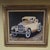 This mid-century oil on canvas painting depicts a 1930s Chevy Roadster classic car by artist Frank Walcutt. It is a...