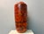 Ceramic Vintage Fat Lava Vase in Orange from Scheurich, 1970s For Sale - Image 7 of 16