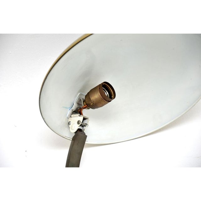 Vintage Bauhaus Brass Desk Lamp attributed to Christian Dell for Kaiser Leuchten, 1960 For Sale - Image 9 of 11