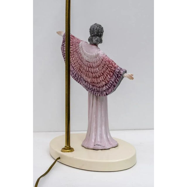 Mid-Century Modern Ceramic Table Lamp from Tarcisio Tosin, Italy, 1960s For Sale - Image 6 of 11