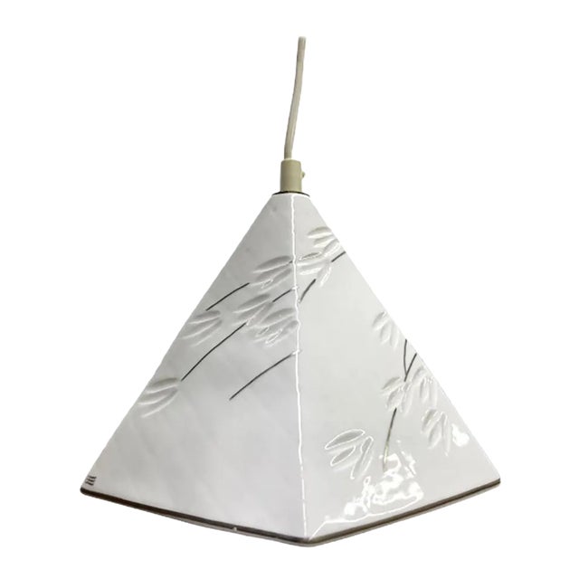 Porcelain Luciana Pendant Lamp from Royal Copenhagen, 1960s For Sale