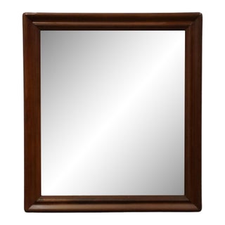 Collezione Europa Cherry Contemporary Traditional Style 34" Mirror 6900-200 For Sale