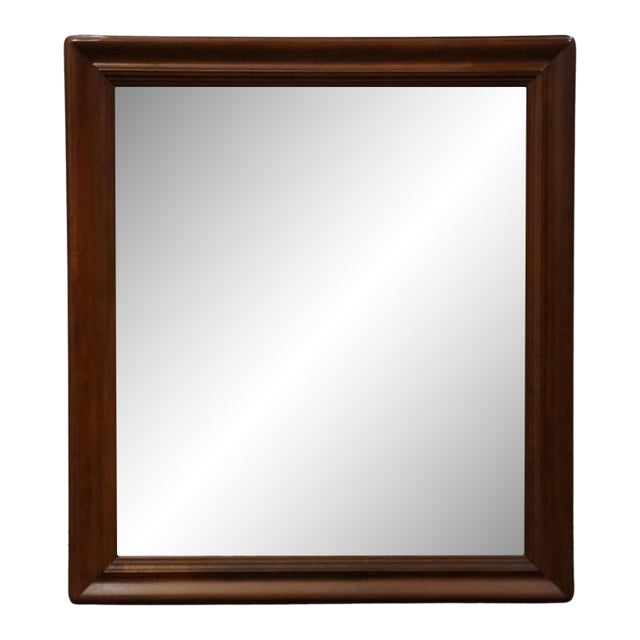 Collezione Europa Cherry Contemporary Traditional Style 34" Mirror 6900-200 For Sale