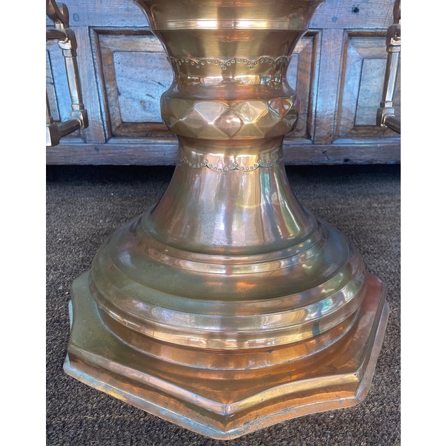 Antique Copper Brazier For Sale - Image 4 of 9