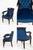 A magnificent Biedermeier armchair, masterfully restored to its original splendor. This piece features a rich, polished...