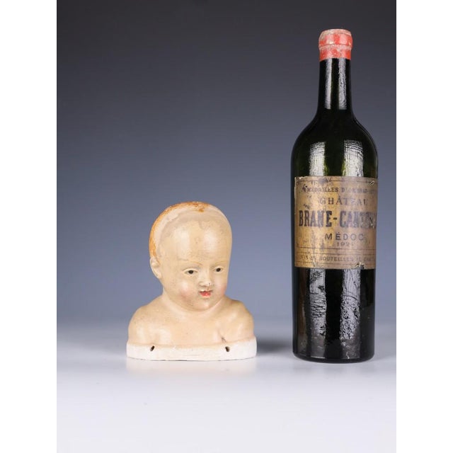 Tuscan Artist, Head of the Infant Jesus (Bambino Gesù), 1790, Polychrome Stucco For Sale - Image 3 of 14