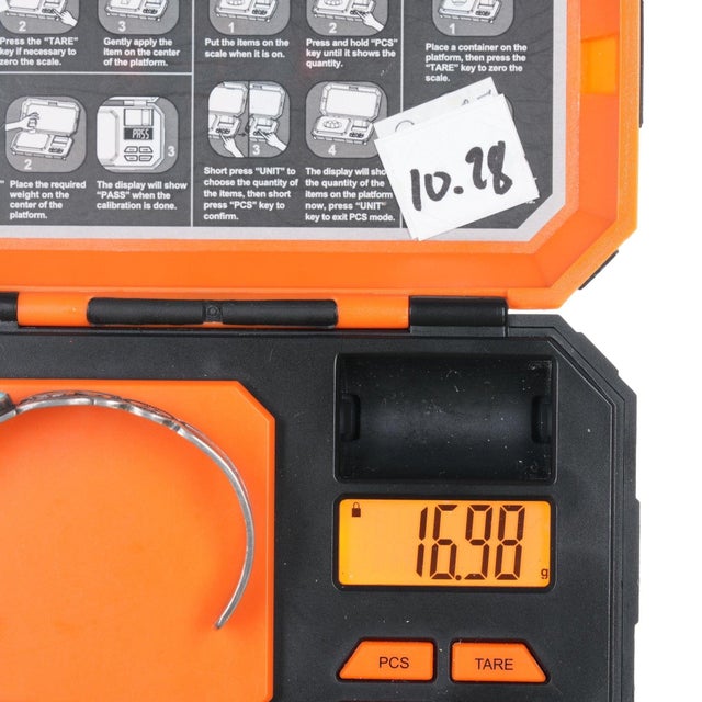 6.25" 1930's Navajo ingot silver turquoise cuff bracelet with amazing stampwork For Sale - Image 10 of 10