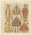 Racinet, Medieval Bishop Vestments & Gothic Mitres, 1888, Paper For Sale - Image 3 of 9