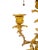 French Pair of Gilt Bronze Louis XVI-Style Three-Light Candelabra Table Lamps For Sale - Image 10 of 15