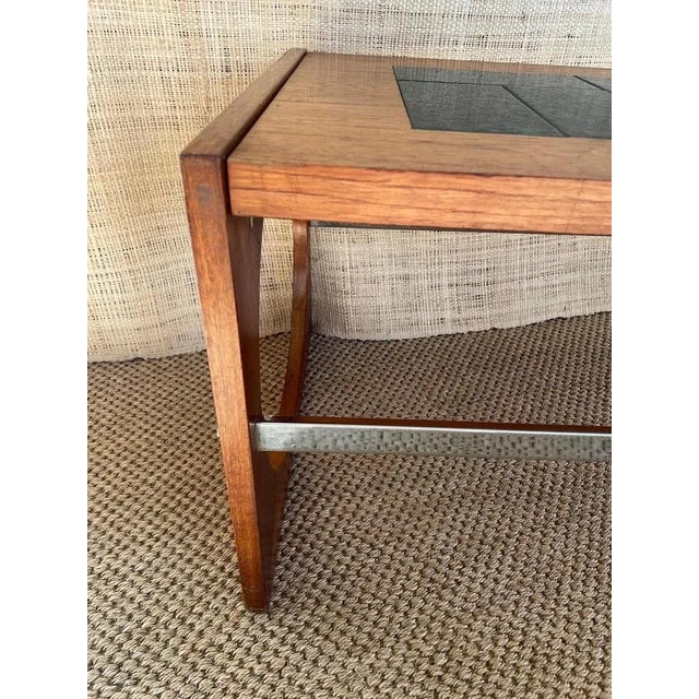 Scandinavian Tiled Coffee Table, 1970s For Sale - Image 4 of 13