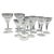 Crystal Glasses by Jan Eisenloeffel for N.V. Kristalunie Maastricht, 1920s, Set of 14 For Sale - Image 6 of 6
