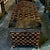 Metal Keepsake Casket Featuring an Intricate Pierced Lattice Design and Dramatic Domed Lid For Sale In Palm Springs - Image 6 of 7