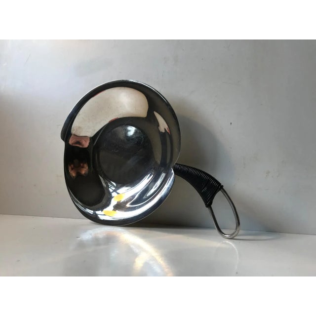 Mid-Century Modern Danish Silver Plated Dish by Carl F. Christiansen, 1950s For Sale - Image 3 of 8