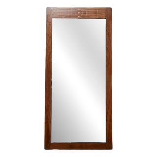 Art Deco Mirror with Cut glass and Inlays For Sale
