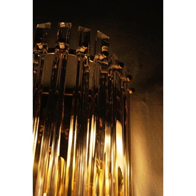 Large Wall Lamps in the style of Venini, Set of 2 For Sale - Image 5 of 7