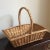 A lovely vintage gathering basket with pretty French randing. This is a nice basket for displays, gardening or trips to...