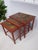 Mid-Century Danish Nesting Tables in Tiled & Teak Frame, 1970s, Set of 3 For Sale - Image 5 of 18