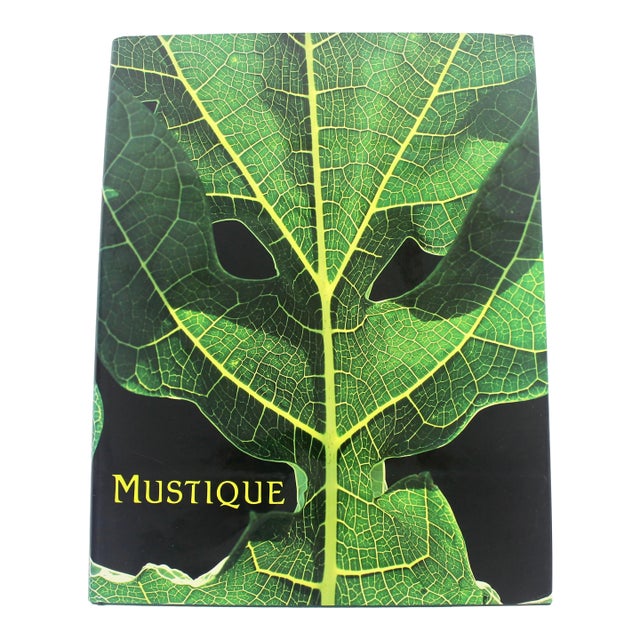 Mustique Hard Cover Coffee Table Book With Dust Jacket Roger Vaughan 1994 For Sale