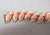 Vintage 1950s Signed Napier Goldtone Pink Resin Bracelet For Sale In Philadelphia - Image 6 of 8