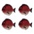 Bordallo Pinheiro Fish Dinner Plates, Set of 4 For Sale
