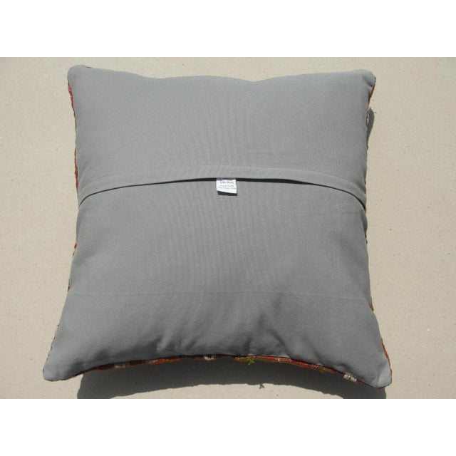 Kilim Rug Pillow For Sale - Image 11 of 12