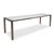 Kristalia Sushi Wooden Dining Table in White and Silver For Sale - Image 4 of 13