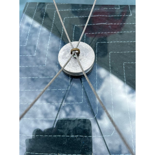 Stylish Spiral Metal Legs Coffee Table For Sale - Image 9 of 12