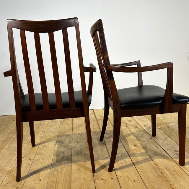 Brown Vintage Teak Chairs from G-Plan, 1960s, Set of 6 For Sale - Image 8 of 12