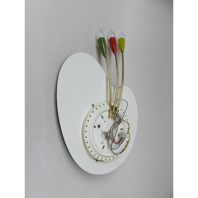 Sconce in the form of a Painter's Palette from Kaiser-Leuchten, 1950s For Sale - Image 16 of 18