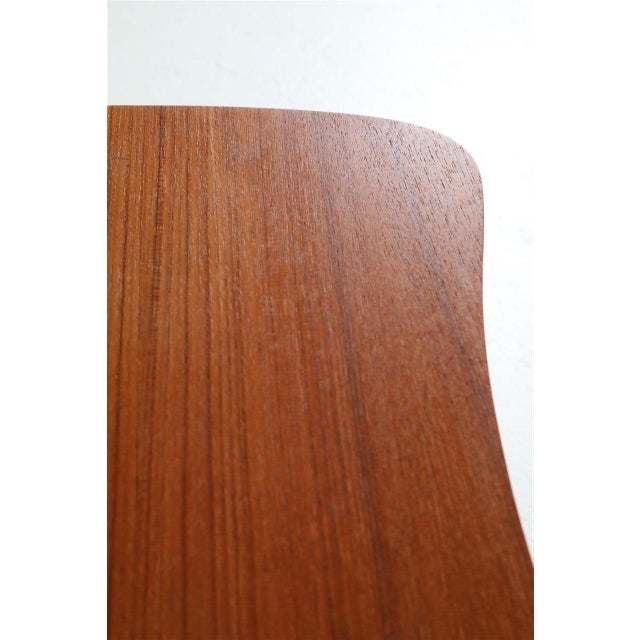 Wood Danish Asymmetrical Teak Nesting Tables, 1960s, Set of 3 For Sale - Image 7 of 16