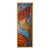 Outstanding Vintage Original Hand Carved & Painted Wood Framed Mermaid Coastal Boho Artwork Tony Krysinsky For Sale