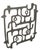Metal Vintage Wall Art Sculpture, 1950s For Sale - Image 7 of 11
