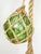 Decorative Pendant with Two Glass Globes in a Fishermans Net, France, 1960s For Sale - Image 4 of 8