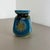 Ceramic Fat Lava Green & Blue Pottery Vase from Jasba Ceramics, Germany, 1970s For Sale - Image 7 of 15
