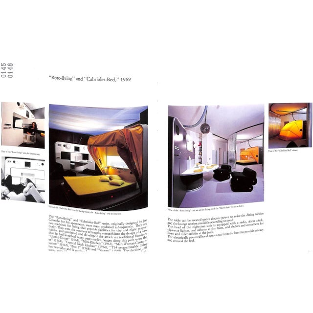"Joe Colombo and Italian Design of the Sixties" 1988 Favata, Ignazia [Commentary and Catalogue] For Sale - Image 11 of 12