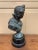 Verdigris Classical Verdigris Brass Bust of Apollo Belvedere For Sale - Image 8 of 11