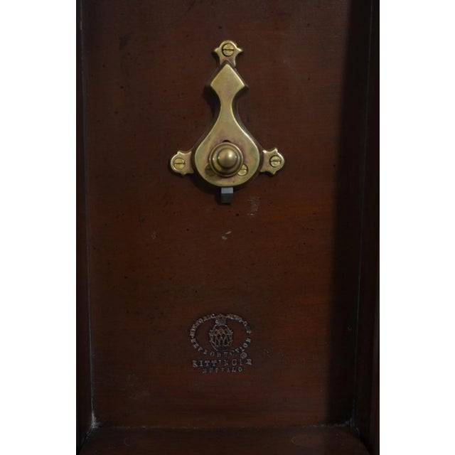 Kittinger Historic Newport Mahogany Tilt Top Table For Sale - Image 12 of 12