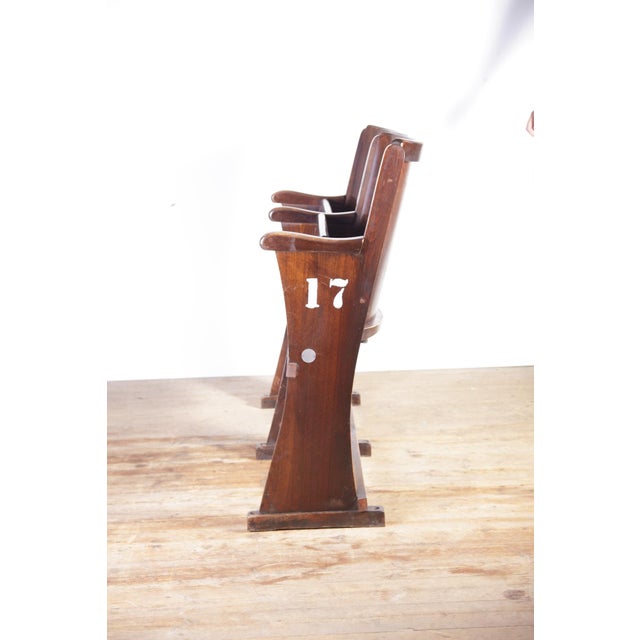 Vintage Cinema Bench from Ton, 1960s For Sale - Image 6 of 10