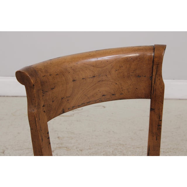 Set of 6 Guy Chaddock Country French Dining Room Chairs For Sale - Image 11 of 18