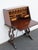 Early 1900s Carved Writing Cabinet Secretary Desk 6680 For Sale - Image 17 of 18