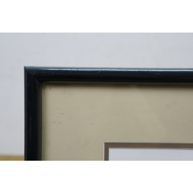 1980s Harold Altman Signed Lithograph Le Grand Bassin Luxembourg Fountain Park Paris For Sale - Image 4 of 11