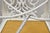 White Vintage Art Nouveau Style Cast Aluminum Sunroom Patio Dining Chairs - Set of 3 For Sale - Image 8 of 12