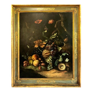 19th-Century American Still Life Painting in the Dutch Old Masters Style For Sale