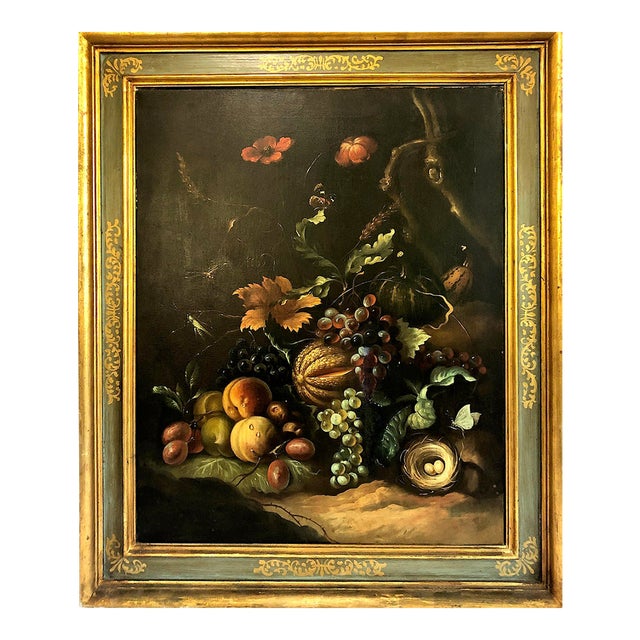 19th-Century American Still Life Painting in the Dutch Old Masters Style For Sale