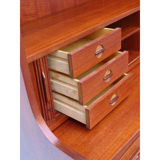 Johannes Sorth for Bornholms Møbelfabrik Bookcase With Secretary Desk 6905 For Sale - Image 14 of 18