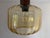 Mid-Century Modern Amber Glass Pendant Lamp, Yugoslavia, 1975 For Sale - Image 9 of 14