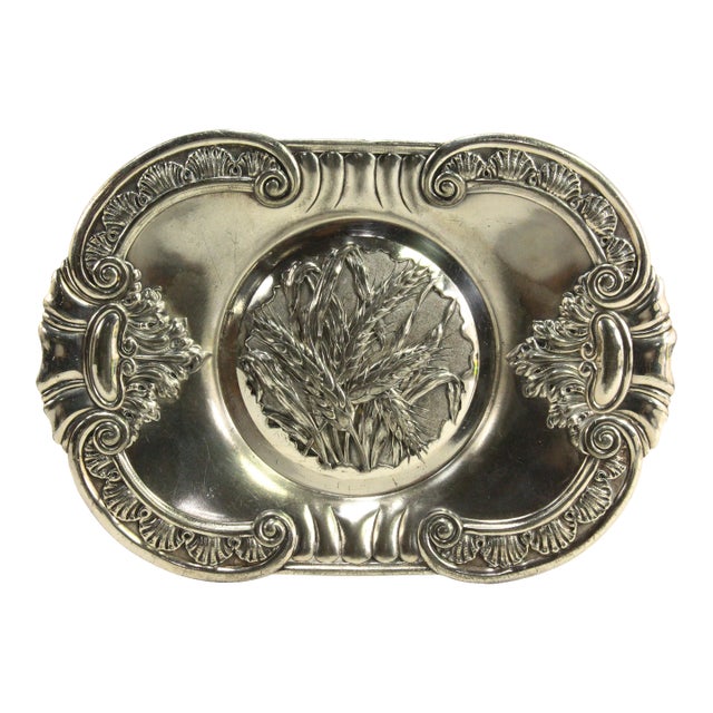 C. 1880's James W. Tuffts Boston Quadruple Plate Bread Tray Platter Dish 4314 For Sale