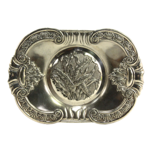 C. 1880's James W. Tuffts Boston Quadruple Plate Bread Tray Platter Dish 4314