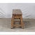 Vintage Indian Teakwood Bench For Sale - Image 4 of 7