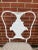 1950s 1950s Woodard Trianon Wrought Iron Patio Dining Chairs Hollywood Regency Set of 4 For Sale - Image 5 of 14